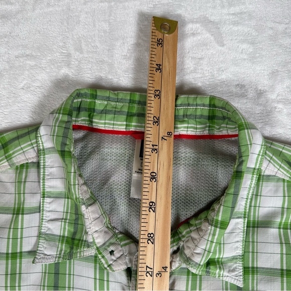 The North Face Shirt Men Size XL Short Sleeve Vented Fishing Hiking Zip Pocket - Picture 9 of 13